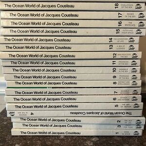The Ocean World of Jacques Cousteau Book Set